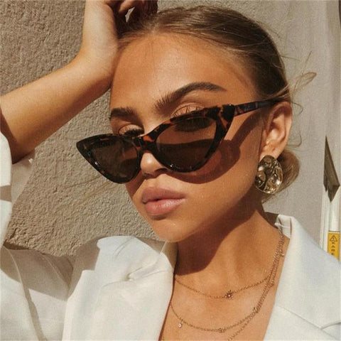 Cat eye shade fashion Sexy sunglasses for women